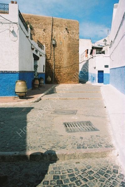 Street in Oudaia Kasbah, Rabat